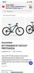 Bicicleta decathlon nova ussada muitas poucas vezes com acessorias