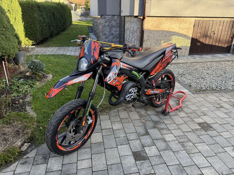 Derbi senda supermoto sm bigone airsal mrt smx mrx dt sx