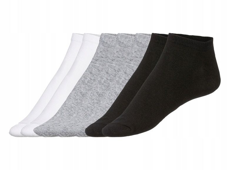 LIVARNO Zestaw 7 PAR skarpetki BAWEŁNIANE męskie ODDYCHAJĄCE 39-42