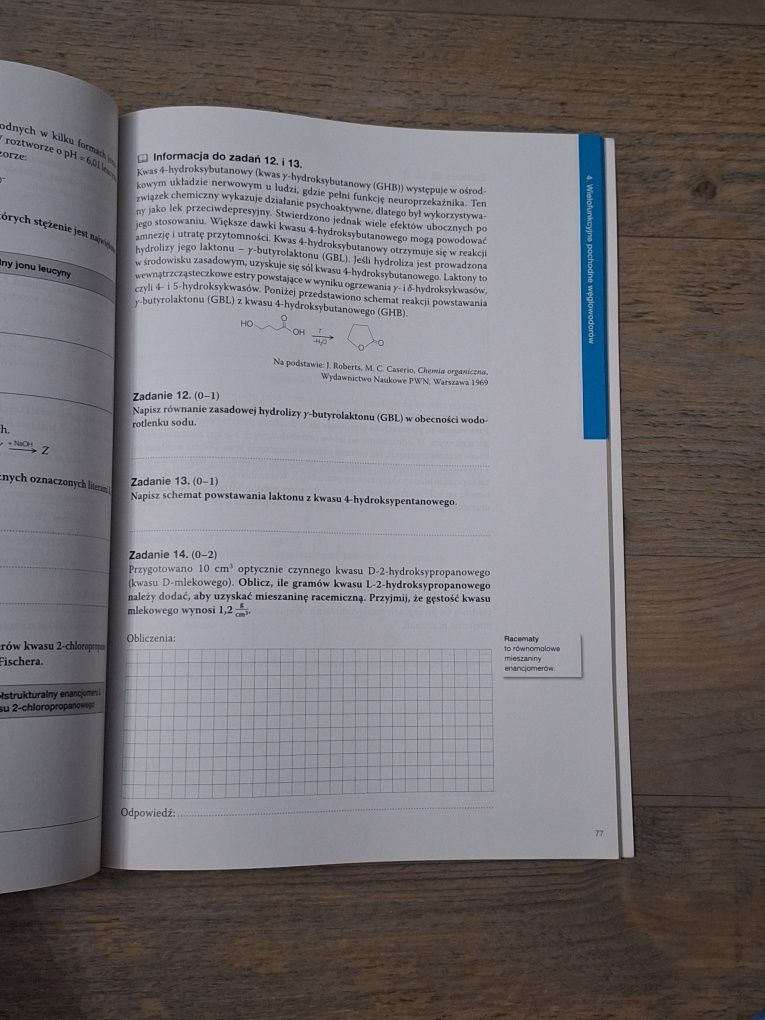 to jest chemia 2 maturalne karty pracy zakres rozszerzony matura 2015