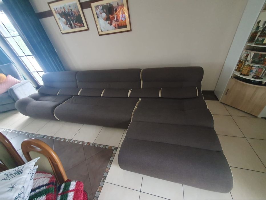 Kanapa narożna bez funkcji spania