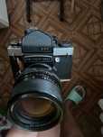 Фотоапарат Київ-6С TTL обʼєктив Carl Zeiss Jena Sonnar 180mm f/2.8 DDR