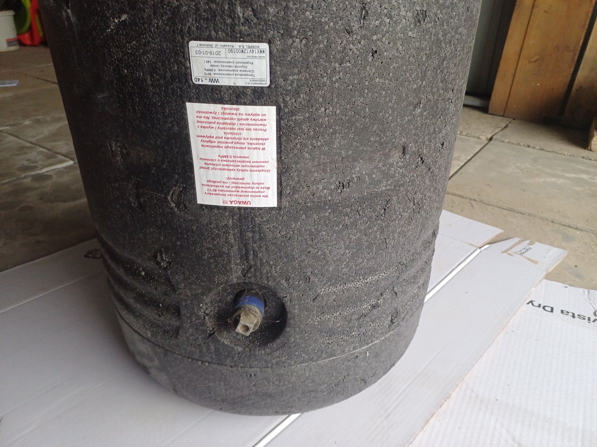 Boiler 140L KOSPEL