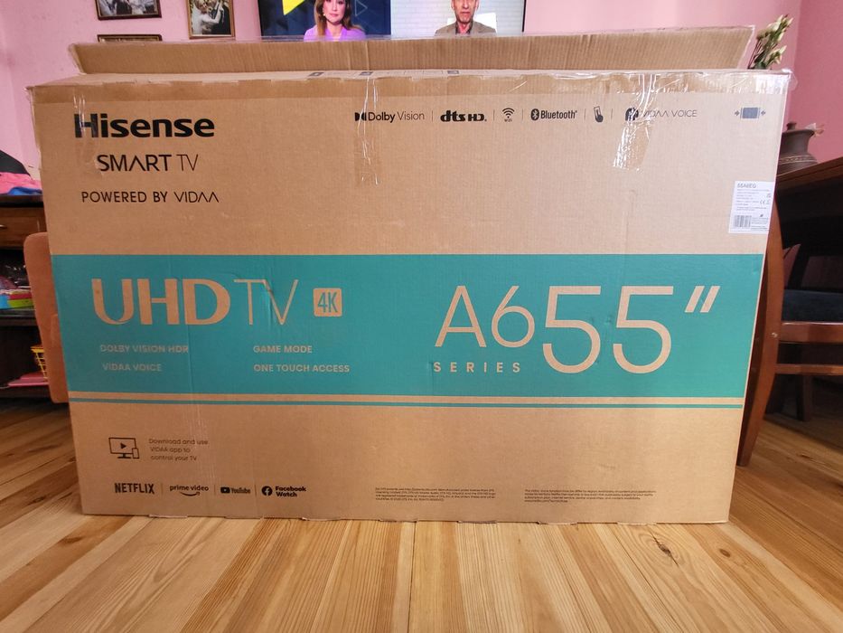 Телевізор Hisense A6 55" smart TV