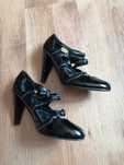 Czarne buty damskie r. 37.