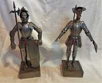 Figuras Metal Don Quixote Soldado Armadura Séc XVI