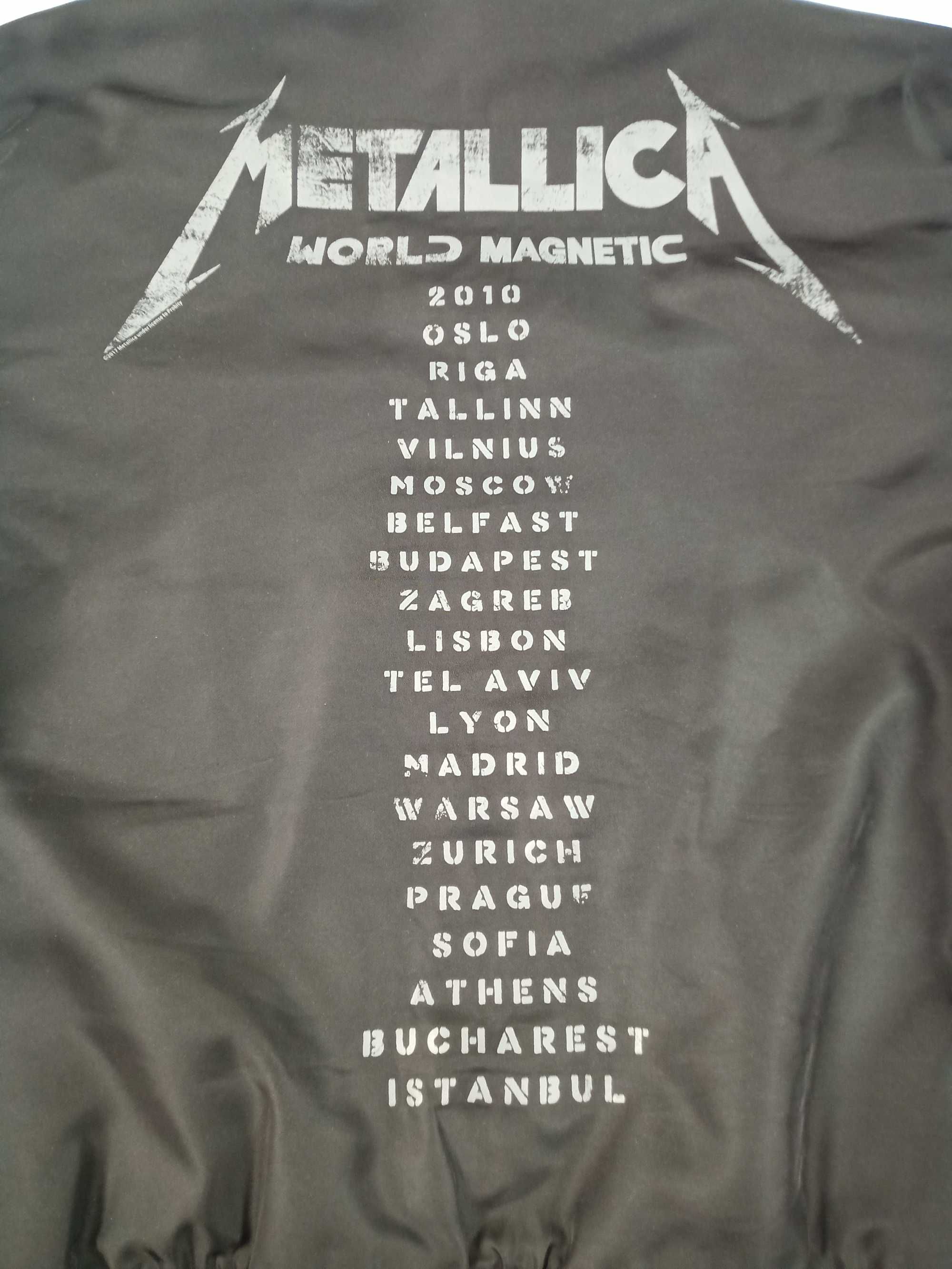 Kurtka męska - na wzór wojskowej MA-1 "METALLICA", rozm. L