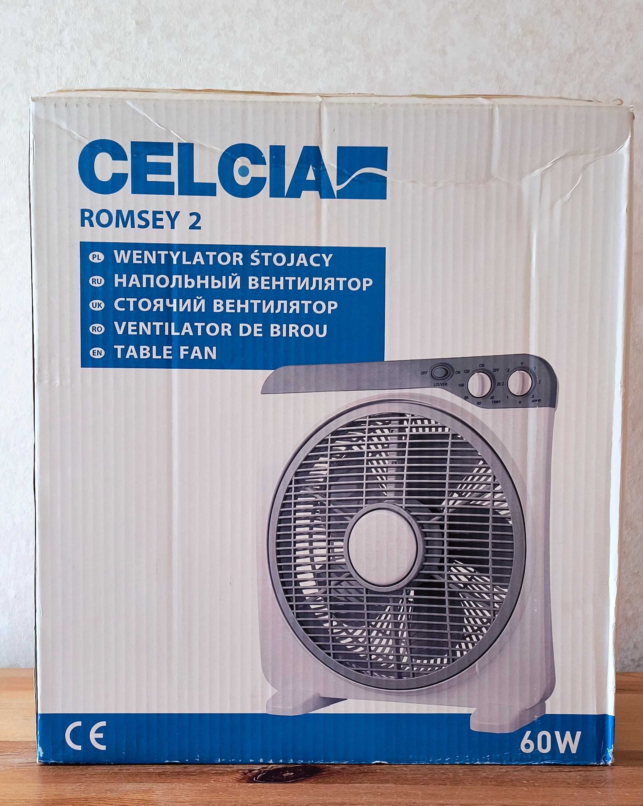 Wentylator stojący z cyrkulatorem CELCIA model KYT-12DII
