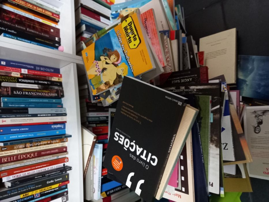 Centenas de livros seminovos quase de borla(II)