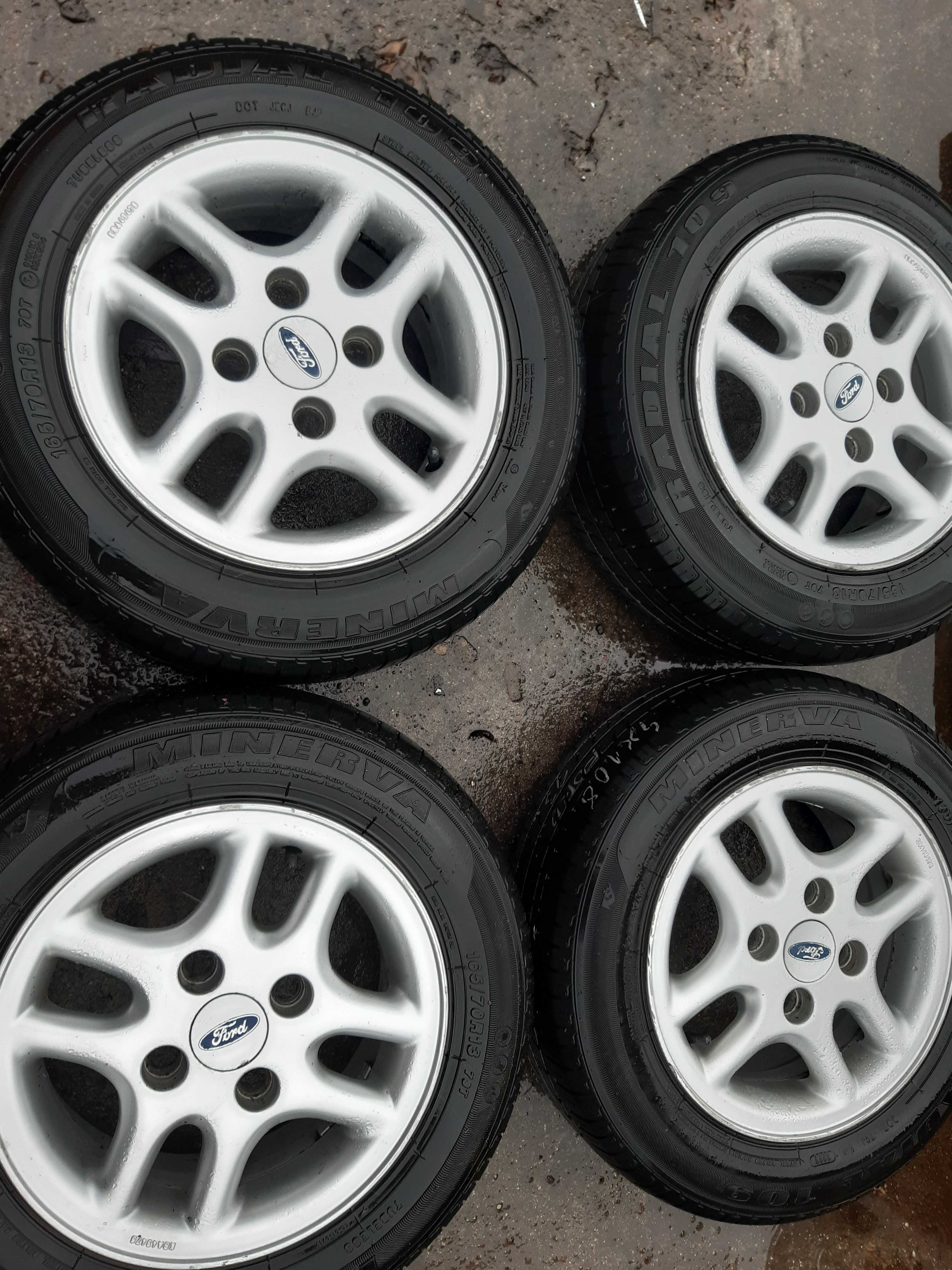 Alufelgi 13 Ford 4x108 z oponami