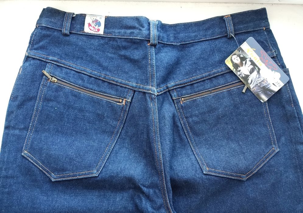 Редкие винтажные джинсы KOALA Греция Drums texas