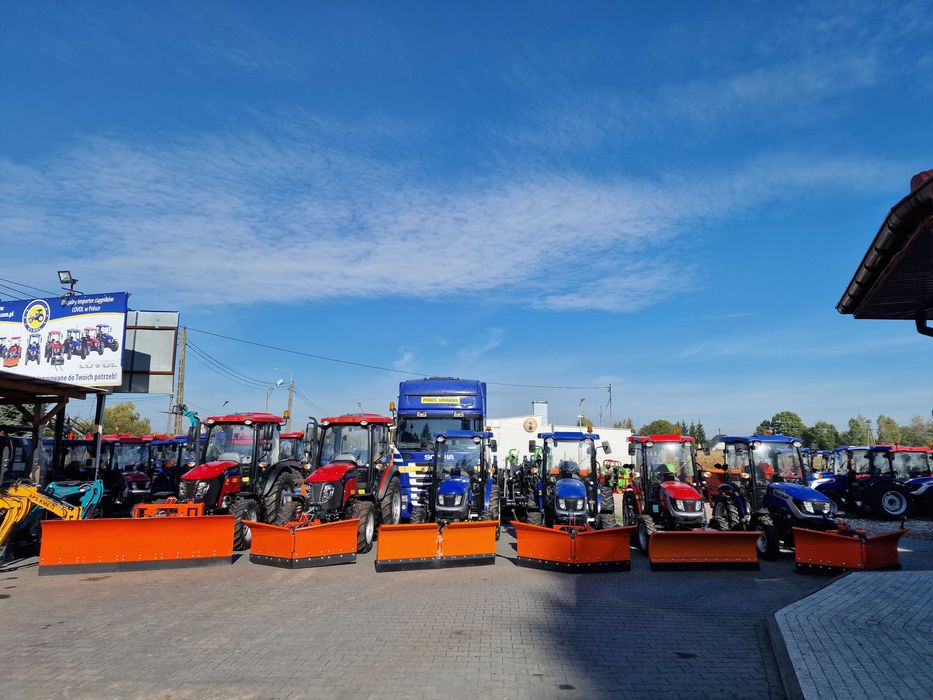 LOVOL M254 25KM Rewers 4x4 Wspomaganie Komunalny Odśnieżanie Zima