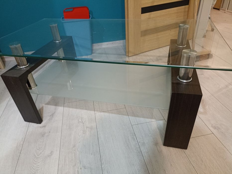 Szklany stół 110/60