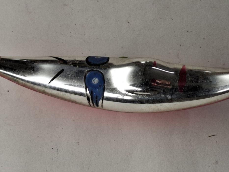 Bombki świąteczne księżyc 3 szt prl