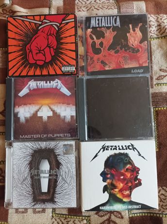Metallica на фирменных компакт дисках