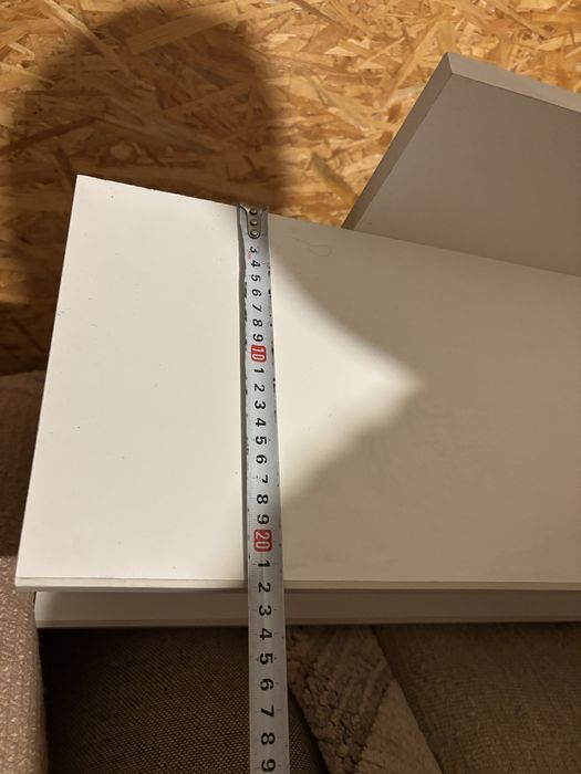 Półki białe 100cm i 102cm