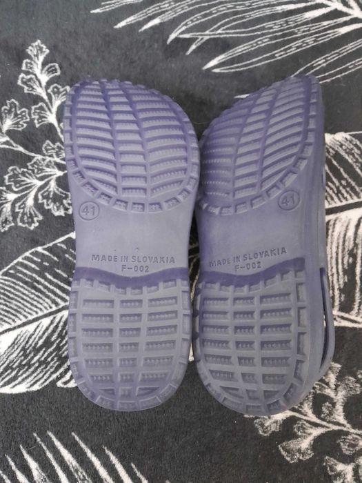 Kroksy granatowe - 41