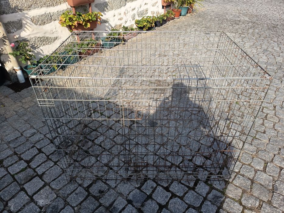 Jaula de ferro para Cães médio e grande