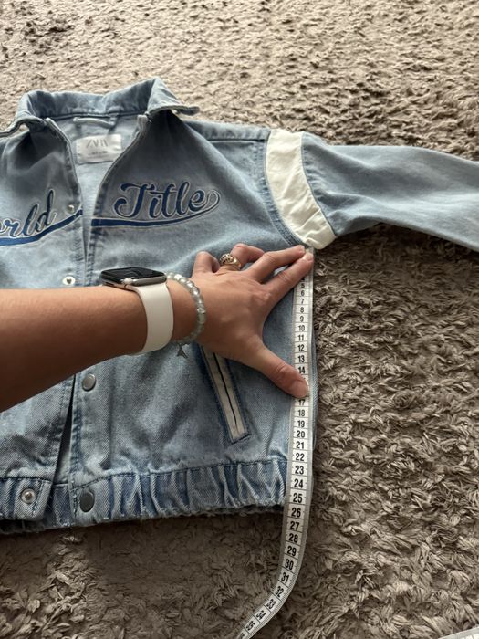 Джинсовка для хлопчика Zara 6-7років 120см