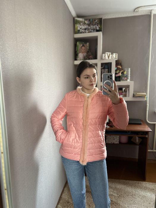 Весняна курточка з хутром