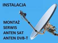 Instalacja, Montaż, Ustawianie, Serwis Anten sat i naziemnych
