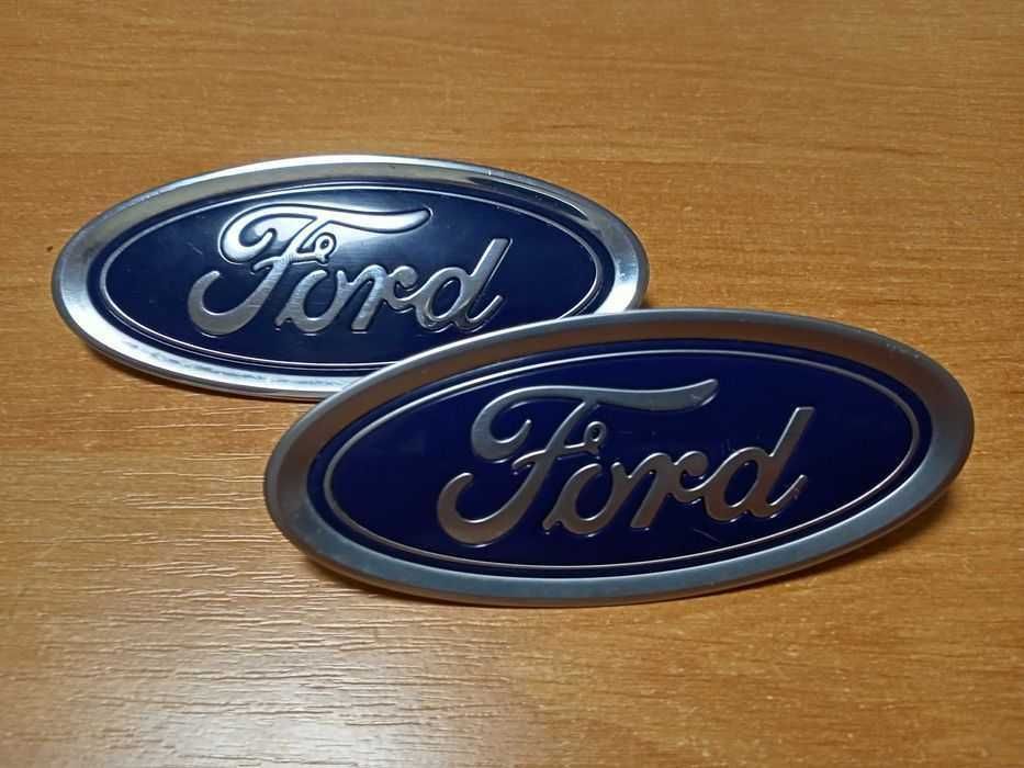 Емблема Форд передня 112мм матова і глянцева