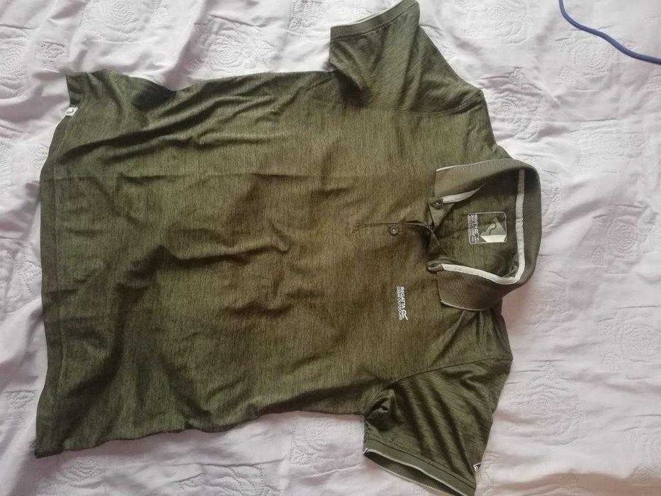 Koszulka polo outdoorowa trekkingowa termoaktywna Regatta zielona L