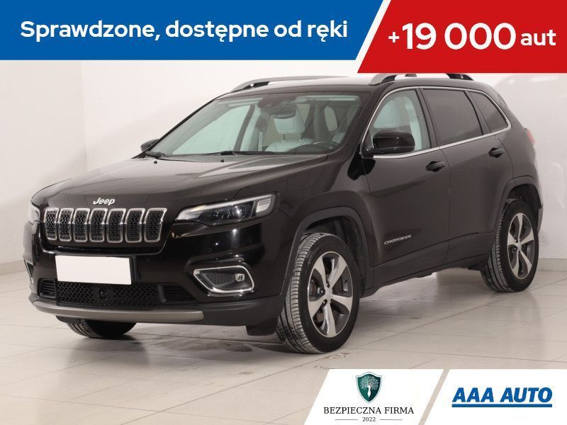 Jeep Cherokee 2.0 T-GDI, Salon Polska, Serwis ASO, Automat, Skóra, Navi,