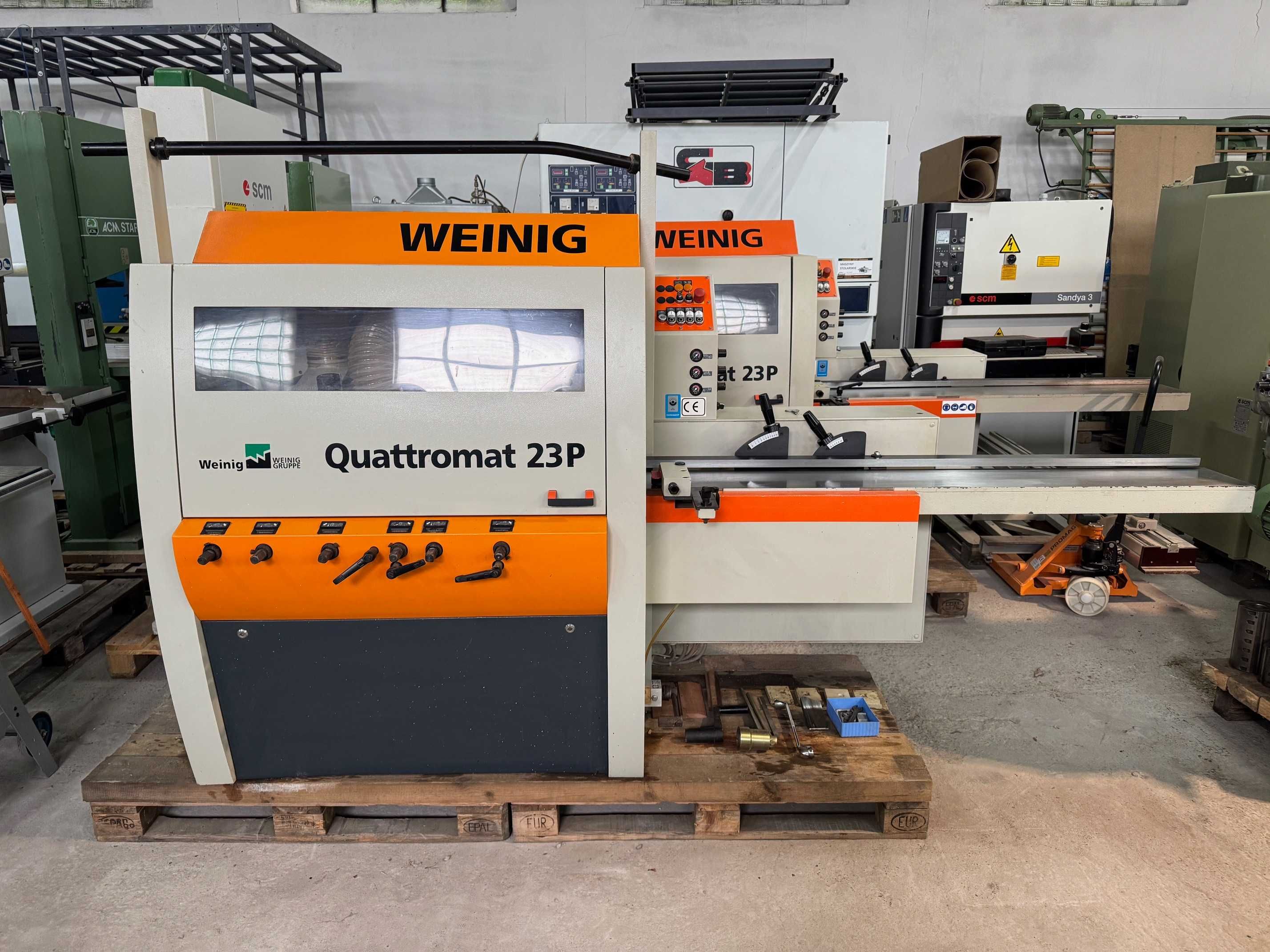 Strugarka czterostronna WEINIG Quattromat 23P