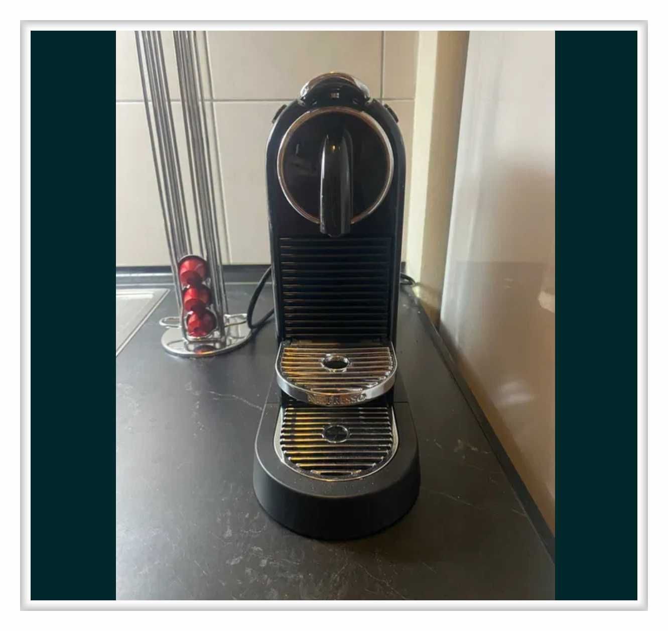 Máquina de café Nespresso CitiZ Black