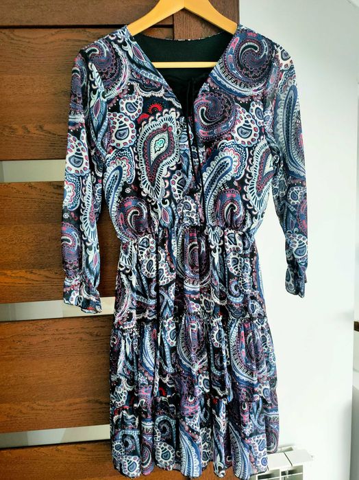 Sukienka 36/S we wzory