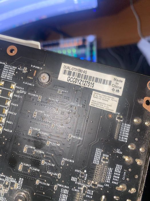 Відеокарта Asus DUAL GTX 1060 6GB