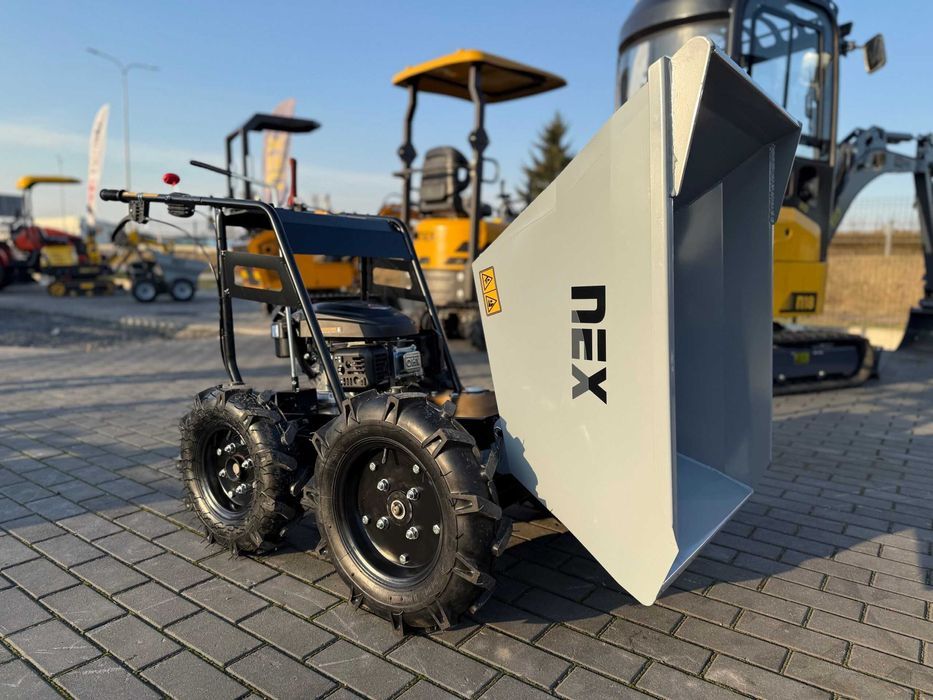 Taczka 300kg 400kg wozidło spalinowe Loncin 4,5 KM budowlane ogród 4x4