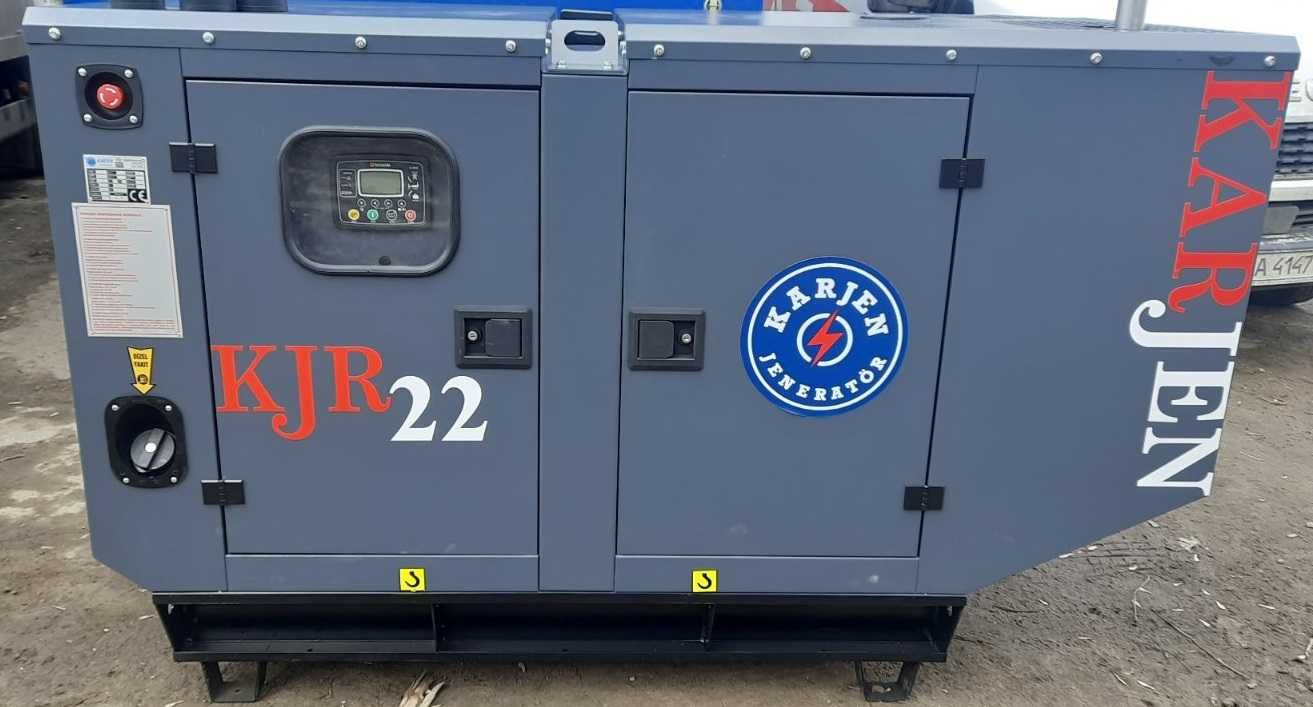 Дизельний генератор KARJEN KJR22 kVa  (17,6 кВт).