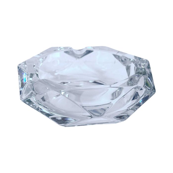 Szklana popielnica Bohemia, Czechosłowacja, lata 70.