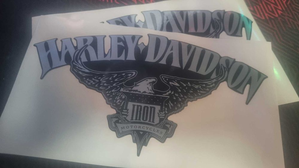 Harley 883 Naklejki na bak