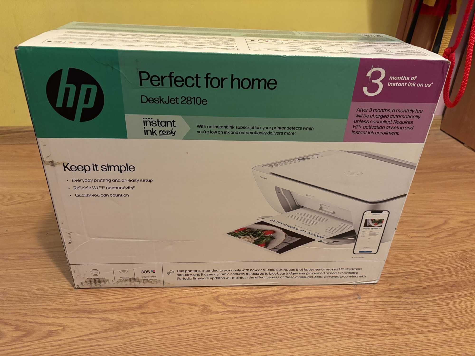 HP DeskJet 2810e — NOWA, zafoliowana, nieotwierana