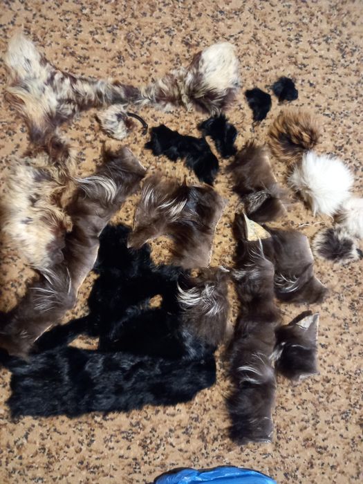 Продам шматочки хутра