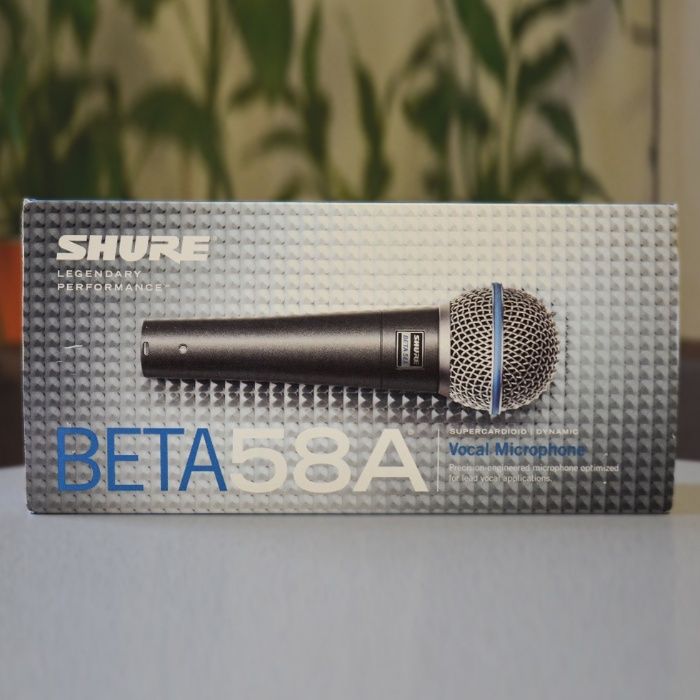 Shure BETA 58A (Оригинал-Мексика, Новый)
