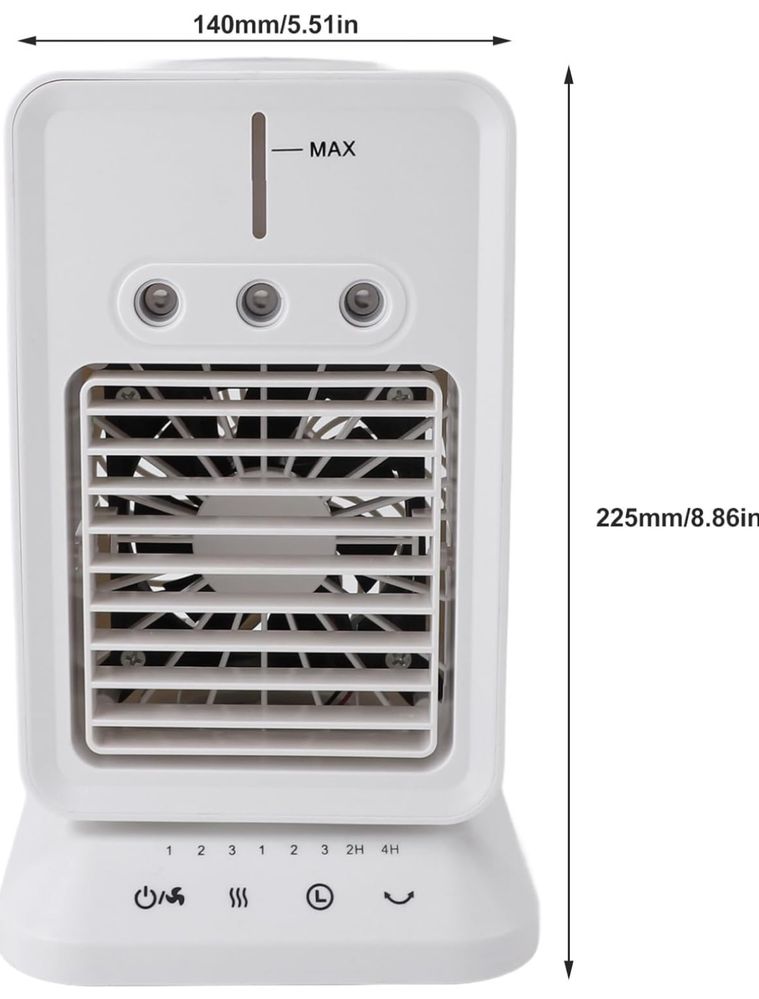 Sxhlseller Przenośny klimatyzator ze zbiornikiem wody