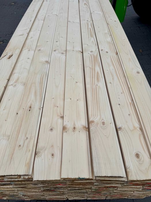 Deska podbitka świerkowa 15 mm Szalówka deska elewacyjna boazeria