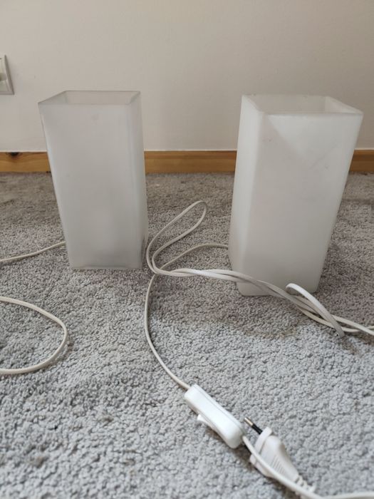 Lampki nocne IKEA cena za dwie sztuki