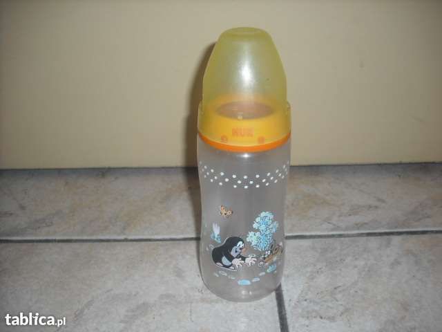 Butelka NUK 300 ml plastikowa z Krecikiem