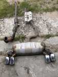 Oryginalny kompletny układ wydech tlumik VW GOLF 7R downpipe