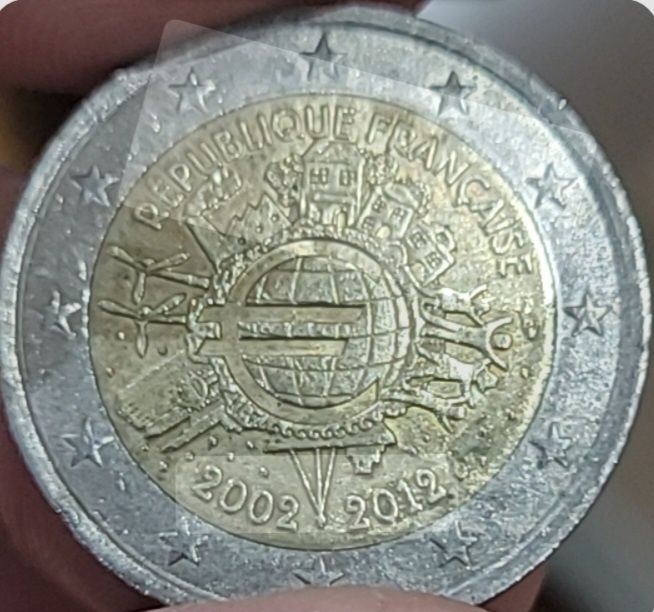 Moeda 2€, França 2012