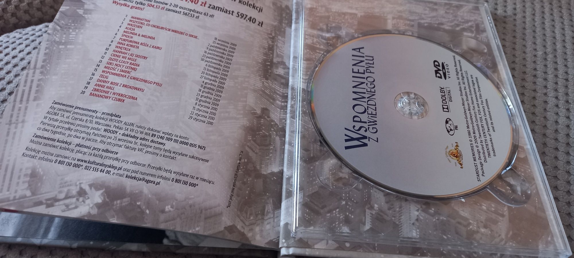 Wspomnienia z gwiezdnego pyłu dvd