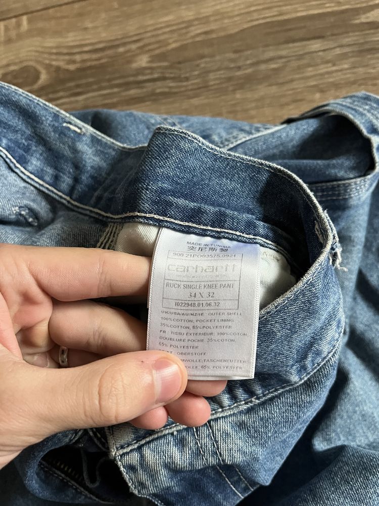 широкі джинси від Carhartt Ruck Single Knee Pant