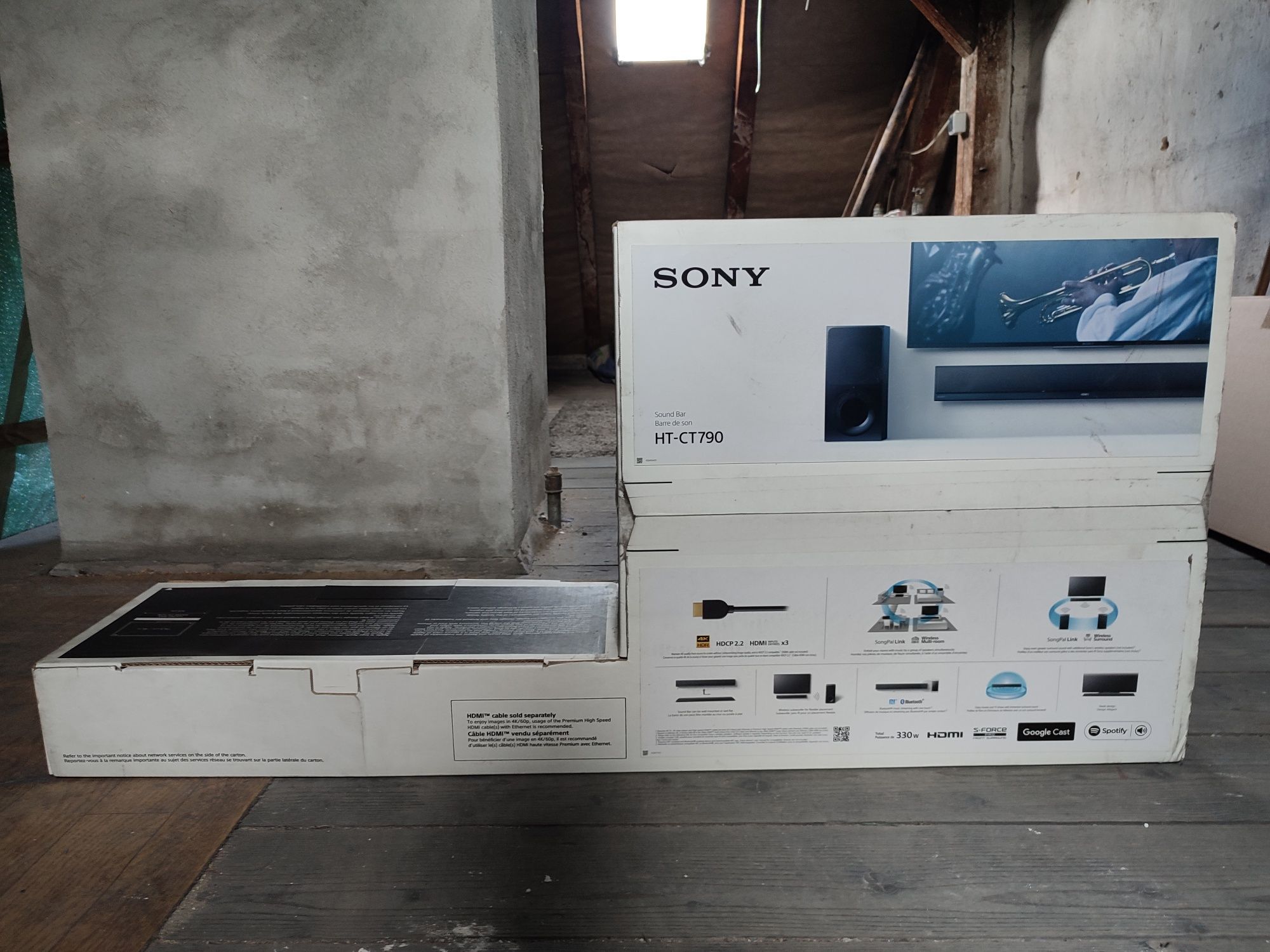 Soundbar Sony HT CT 790