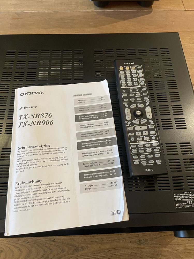 Amplituner Onkyo TX NR906 dolby pro logic