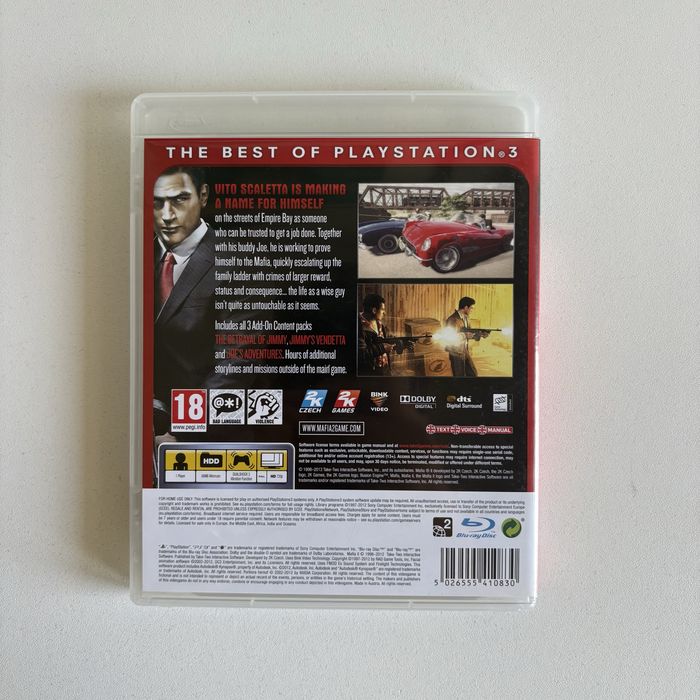 Mafia II 2 Essentials PS3